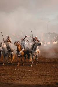 Horseback riding in Morocco | riding horses in the Sahara desert moroccan horse riding 