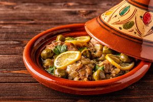 Chicken Tajine with Lemon and Olives